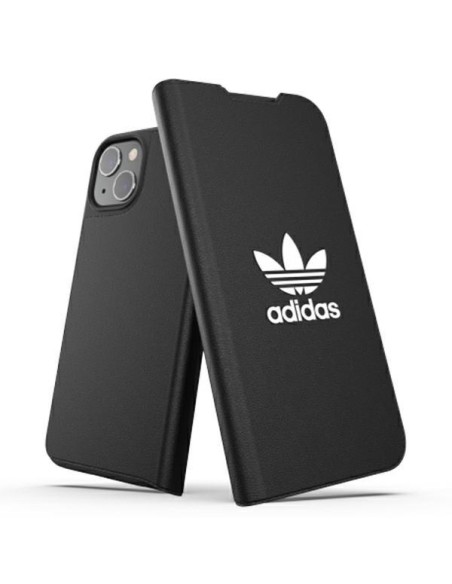 Adidas OR Booklet Case BASIC dėklas skirtas iPhone 13 - juodai baltas Adidas OR Booklet Case BASIC dėklas skirtas iPhone 13 - juodai baltas
