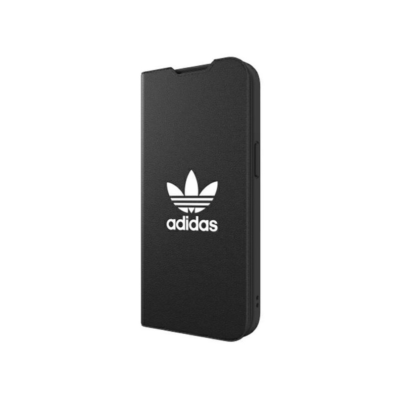 Adidas OR Booklet Case BASIC dėklas skirtas iPhone 13 - juodai baltas