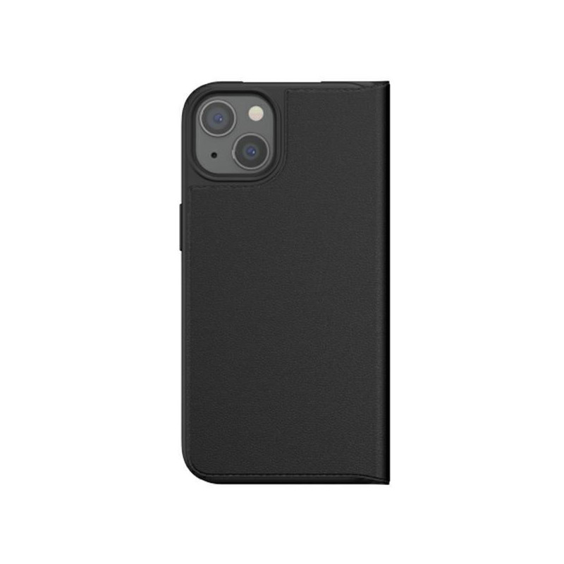 Adidas OR Booklet Case BASIC dėklas skirtas iPhone 13 - juodai baltas