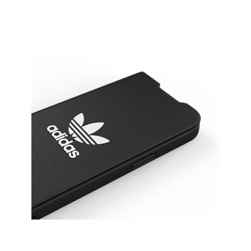 Adidas OR Booklet Case BASIC dėklas skirtas iPhone 13 - juodai baltas