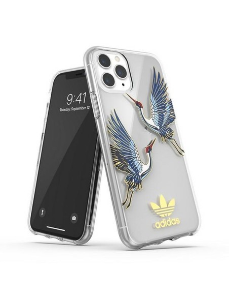 Adidas OR Clear Case CNY, skirtas iPhone 11 Pro - auksinis Adidas OR Clear Case CNY, skirtas iPhone 11 Pro - auksinis