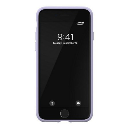 Adidas OR Molded Case Woman dėklas, skirtas iPhone SE 2022 / SE 2020 / 8 / 7 / 6S / 6 - violetinė Adidas OR Molded Case Woman dėklas, skirtas iPhone SE 2022 / SE 2020 / 8 / 7 / 6S / 6 - violetinė