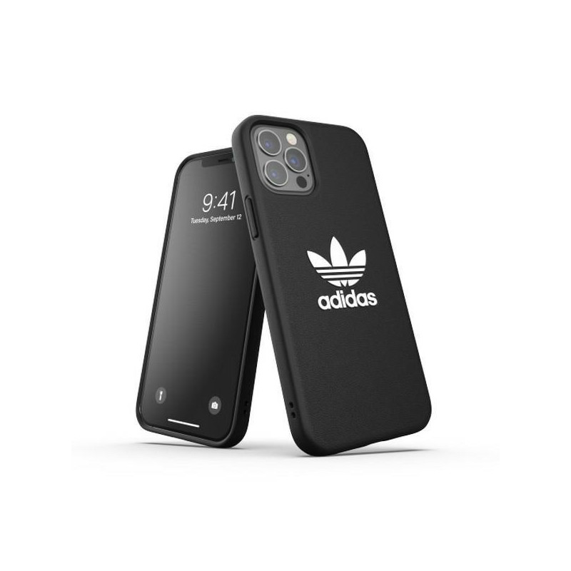 Adidas OR Molded Case BASIC skirtas iPhone 12 / iPhone 12 Pro - juodai baltas Adidas OR Molded Case BASIC skirtas iPhone 12 / iPhone 12 Pro - juodai baltas