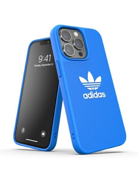 Adidas OR Molded Case BASIC skirtas iPhone 13 Pro / iPhone 13 - mėlynas Adidas OR Molded Case BASIC skirtas iPhone 13 Pro / iPhone 13 - mėlynas