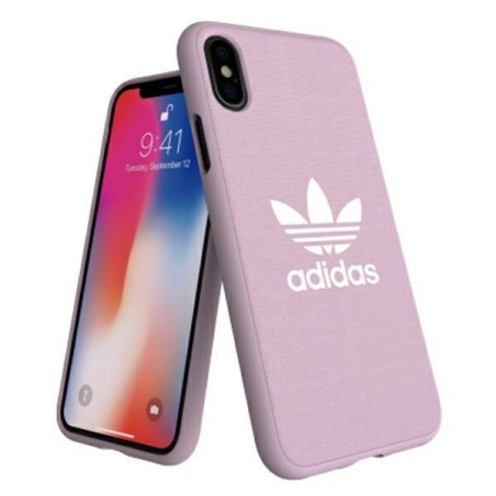 Adidas OR Molded Case Canvas dėklas iPhone X / Xs - rožinis Adidas OR Molded Case Canvas dėklas iPhone X / Xs - rožinis
