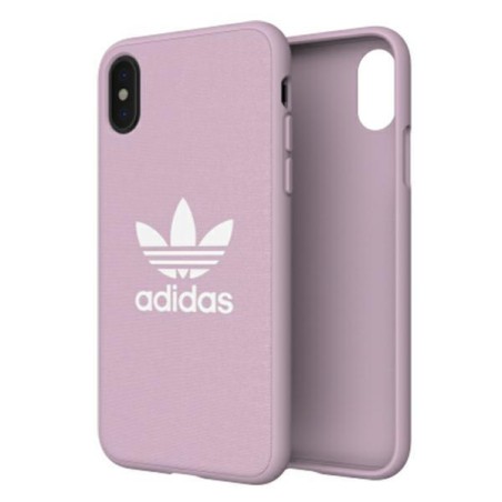 Adidas OR Molded Case Canvas dėklas iPhone X / Xs - rožinis Adidas OR Molded Case Canvas dėklas iPhone X / Xs - rožinis