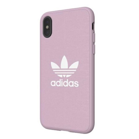 Adidas OR Molded Case Canvas dėklas iPhone X / Xs - rožinis Adidas OR Molded Case Canvas dėklas iPhone X / Xs - rožinis