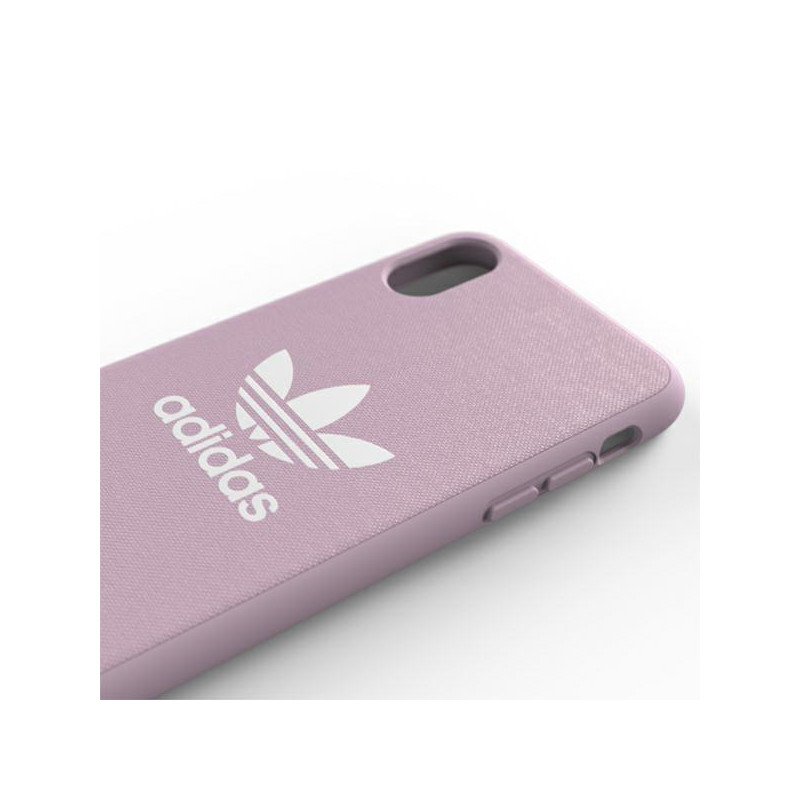 Adidas OR Molded Case Canvas dėklas iPhone X / Xs - rožinis