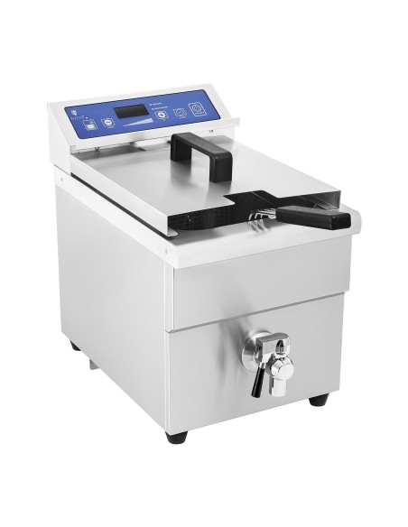 Indukcinė gruzdintuvė su čiaupu 230V Royal Catering 10L Indukcinė gruzdintuvė su čiaupu 230V Royal Catering 10L