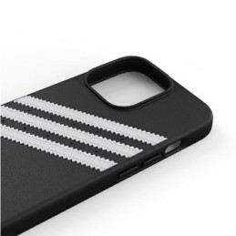 Adidas OR Molded Case PU skirtas iPhone 13 Pro / iPhone 13 - juodai baltas