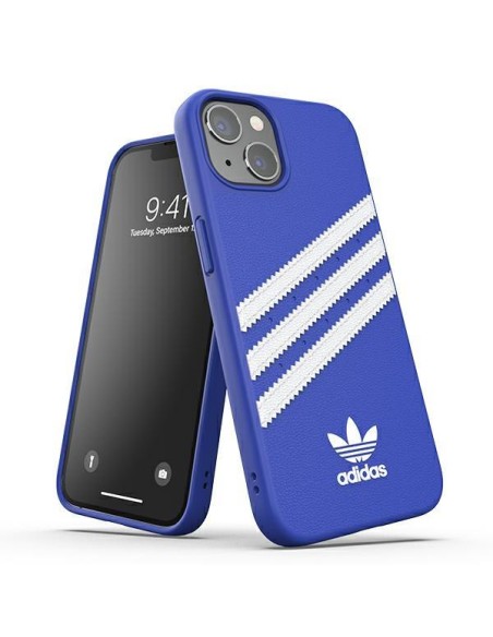 Adidas OR Molded Case PU skirtas iPhone 13 Pro / iPhone 13 - mėlynas