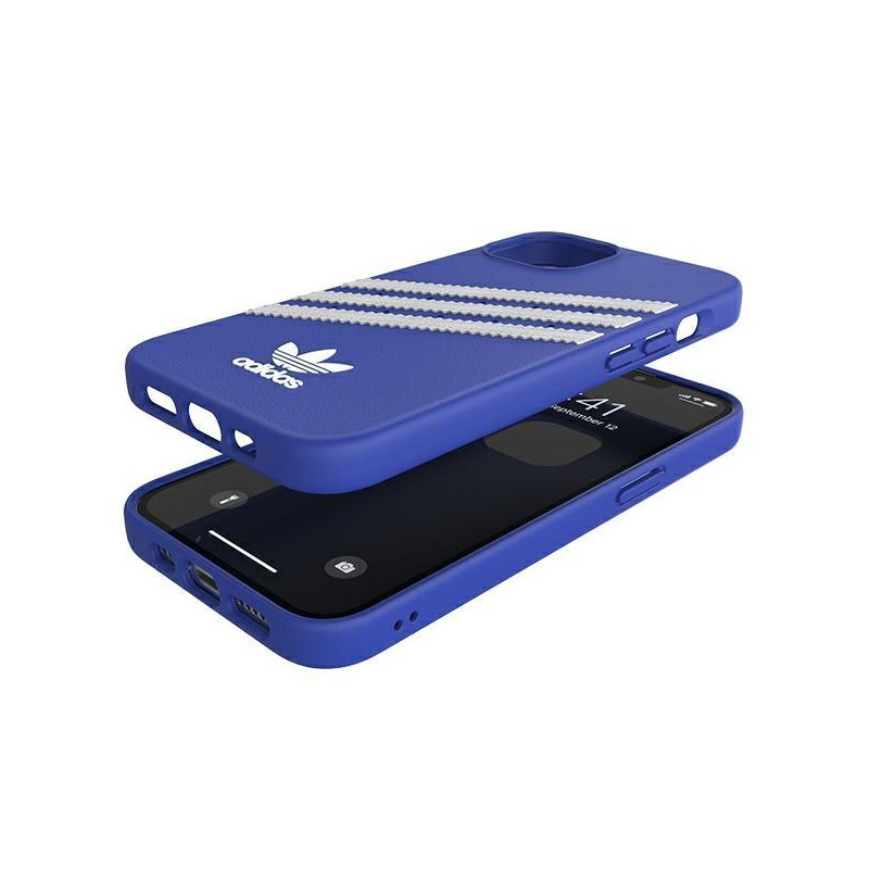 Adidas OR Molded Case PU skirtas iPhone 13 Pro / iPhone 13 - mėlynas