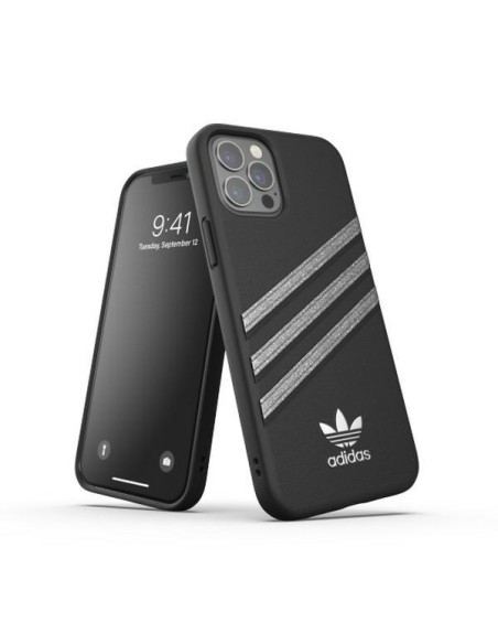 Adidas OR Molded Case Woman dėklas skirtas iPhone 12 / iPhone 12 Pro - juodas Adidas OR Molded Case Woman dėklas skirtas iPhone 12 / iPhone 12 Pro - juodas