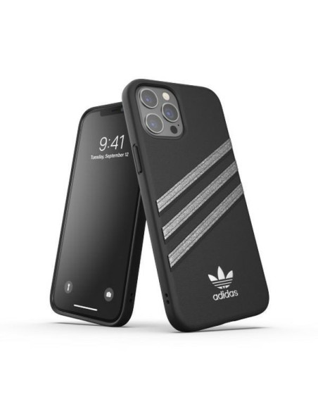 Adidas OR Molded Case Woman dėklas skirtas iPhone 12 Pro Max - juodas Adidas OR Molded Case Woman dėklas skirtas iPhone 12 Pro Max - juodas