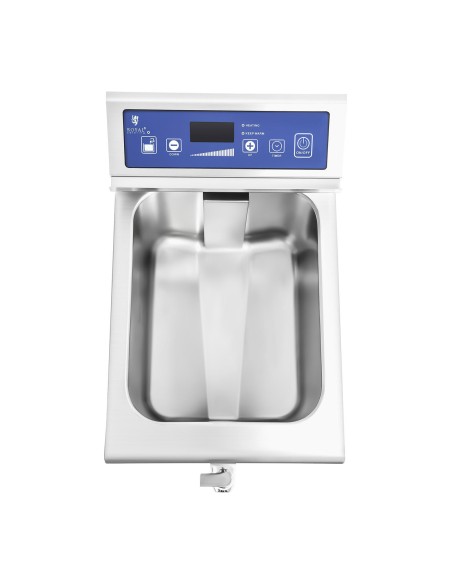 Indukcinė gruzdintuvė su čiaupu 230V Royal Catering 10L Indukcinė gruzdintuvė su čiaupu 230V Royal Catering 10L