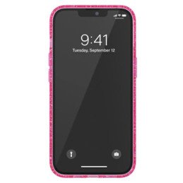 Adidas OR Protective Clear Case Glitter dėklas skirtas iPhone 13 Pro / iPhone 13 - rožinis