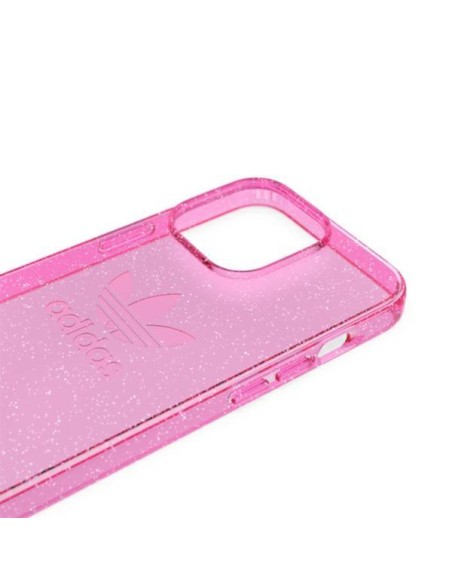 Adidas OR Protective Clear Case Glitter dėklas skirtas iPhone 13 Pro / iPhone 13 - rožinis Adidas OR Protective Clear Case Glitter dėklas skirtas iPhone 13 Pro / iPhone 13 - rožinis