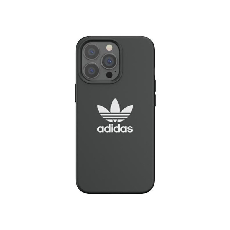Adidas OR silikoninis dėklas iPhone 13 Pro / iPhone 13 - juodas