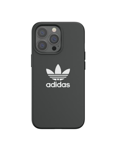 Adidas OR silikoninis dėklas iPhone 13 Pro / iPhone 13 - juodas Adidas OR silikoninis dėklas iPhone 13 Pro / iPhone 13 - juodas