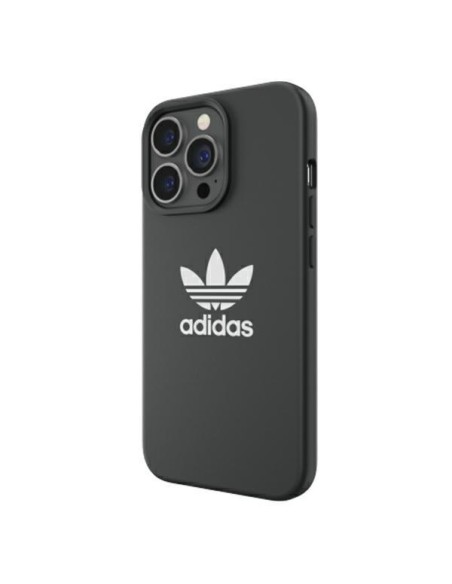 Adidas OR silikoninis dėklas iPhone 13 Pro / iPhone 13 - juodas Adidas OR silikoninis dėklas iPhone 13 Pro / iPhone 13 - juodas
