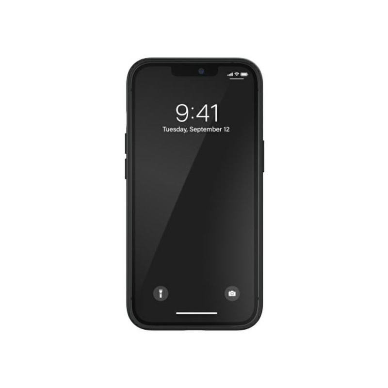 Adidas OR silikoninis dėklas iPhone 13 Pro / iPhone 13 - juodas