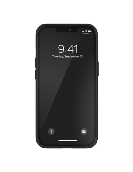 Adidas OR silikoninis dėklas iPhone 13 Pro / iPhone 13 - juodas Adidas OR silikoninis dėklas iPhone 13 Pro / iPhone 13 - juodas