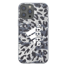Adidas OR SnapCase Leopard dėklas iPhone 13 Pro Max - pilkas