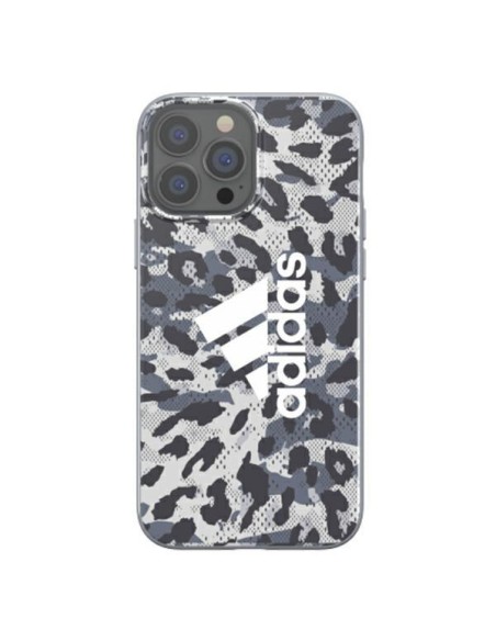 Adidas OR SnapCase Leopard dėklas iPhone 13 Pro Max - pilkas Adidas OR SnapCase Leopard dėklas iPhone 13 Pro Max - pilkas
