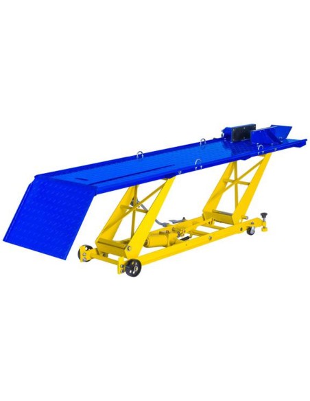 Platforminis keltuvas motociklo stalinis keltuvas motociklams 450kg MSW MHB-450-680 Platforminis keltuvas motociklo stalinis keltuvas motociklams 450kg MSW MHB-450-680