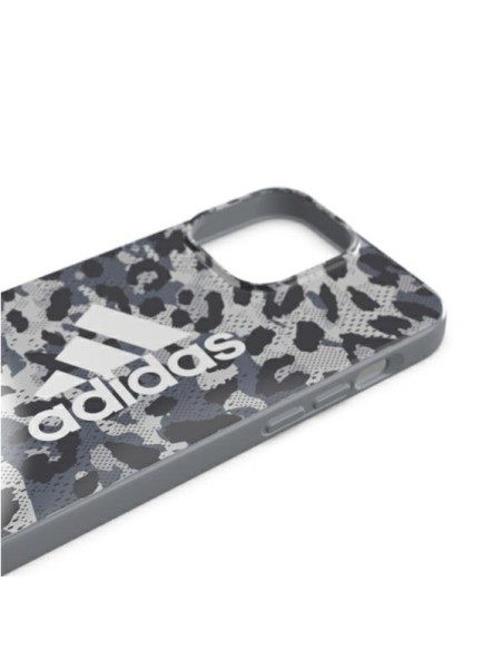 Adidas OR SnapCase Leopard dėklas iPhone 13 Pro Max - pilkas Adidas OR SnapCase Leopard dėklas iPhone 13 Pro Max - pilkas