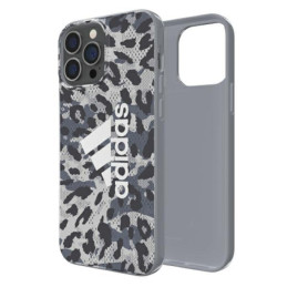 Adidas OR SnapCase Leopard dėklas iPhone 13 Pro Max - pilkas