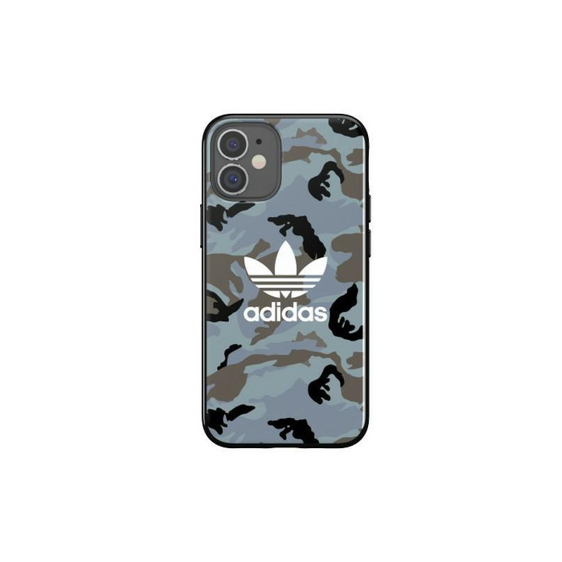 Adidas OR SnapCase Camo dėklas iPhone 12 mini - mėlynos ir juodos spalvos
