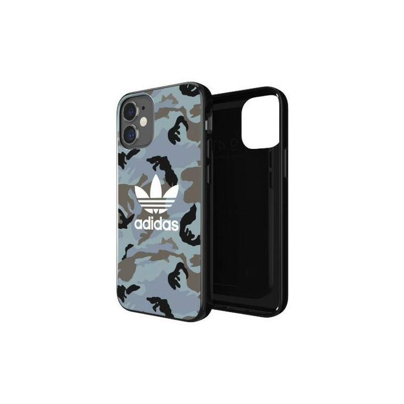 Adidas OR SnapCase Camo dėklas iPhone 12 mini - mėlynos ir juodos spalvos