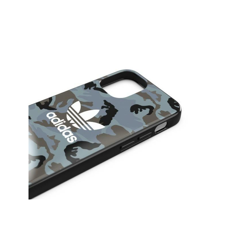 Adidas OR SnapCase Camo dėklas iPhone 12 mini - mėlynos ir juodos spalvos