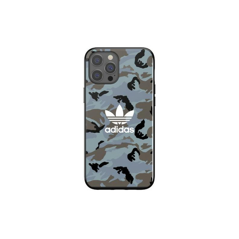 Adidas OR SnapCase Camo dėklas skirtas iPhone 12 Pro Max - mėlynos ir juodos spalvos
