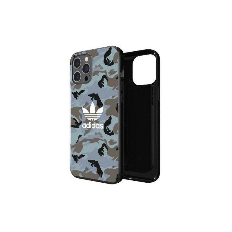 Adidas OR SnapCase Camo dėklas skirtas iPhone 12 Pro Max - mėlynos ir juodos spalvos