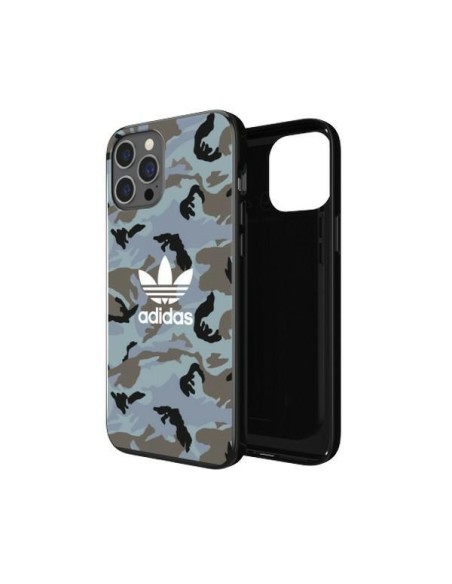 Adidas OR SnapCase Camo dėklas skirtas iPhone 12 Pro Max - mėlynos ir juodos spalvos