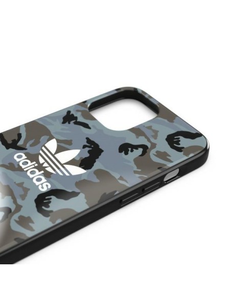 Adidas OR SnapCase Camo dėklas skirtas iPhone 12 Pro Max - mėlynos ir juodos spalvos