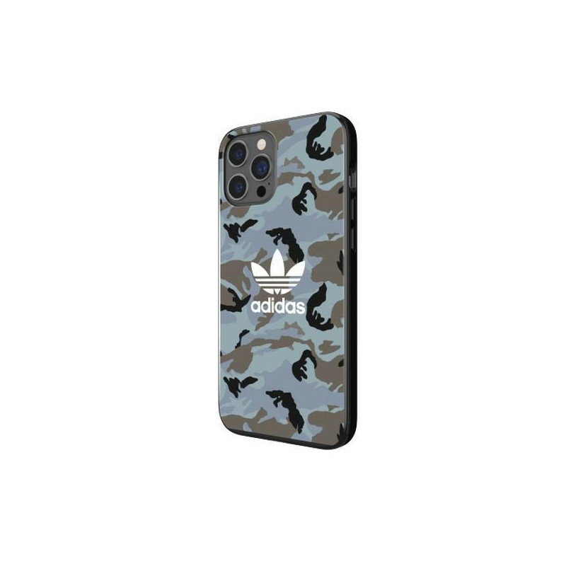 Adidas OR SnapCase Camo dėklas skirtas iPhone 12 Pro Max - mėlynos ir juodos spalvos