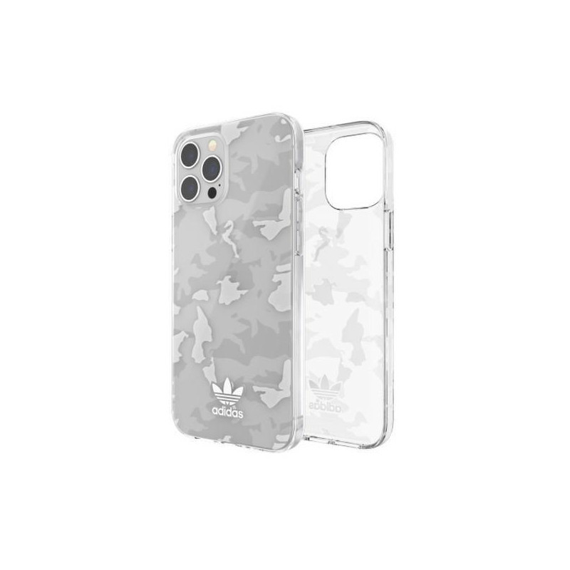 Adidas OR SnapCase Camo dėklas skirtas iPhone 12 Pro Max - skaidrus