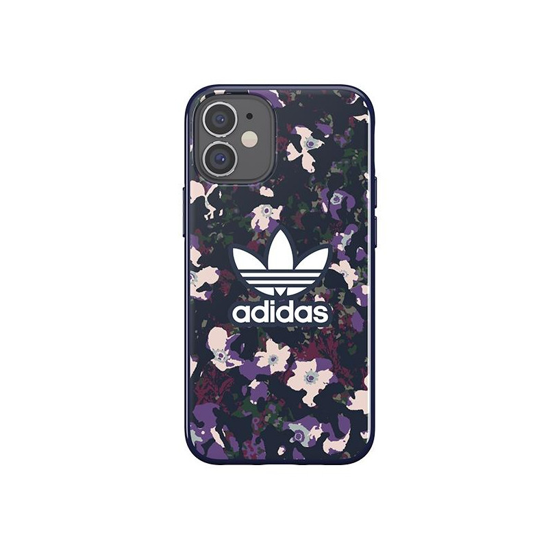 Adidas OR SnapCase Grafinis dėklas iPhone 12 mini - alyvinis