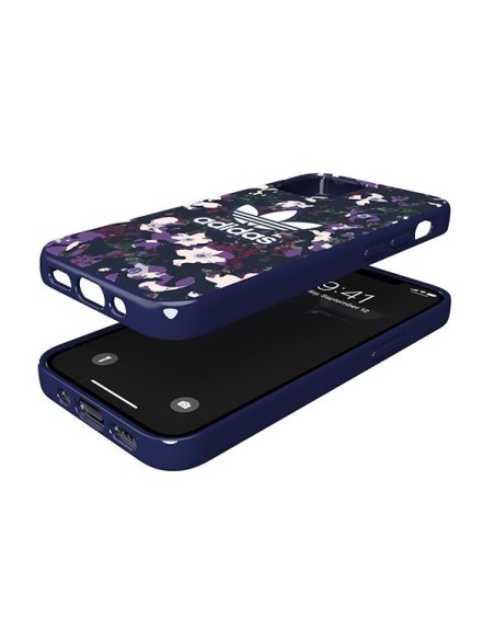 Adidas OR SnapCase Grafinis dėklas iPhone 12 mini - alyvinis Adidas OR SnapCase Grafinis dėklas iPhone 12 mini - alyvinis