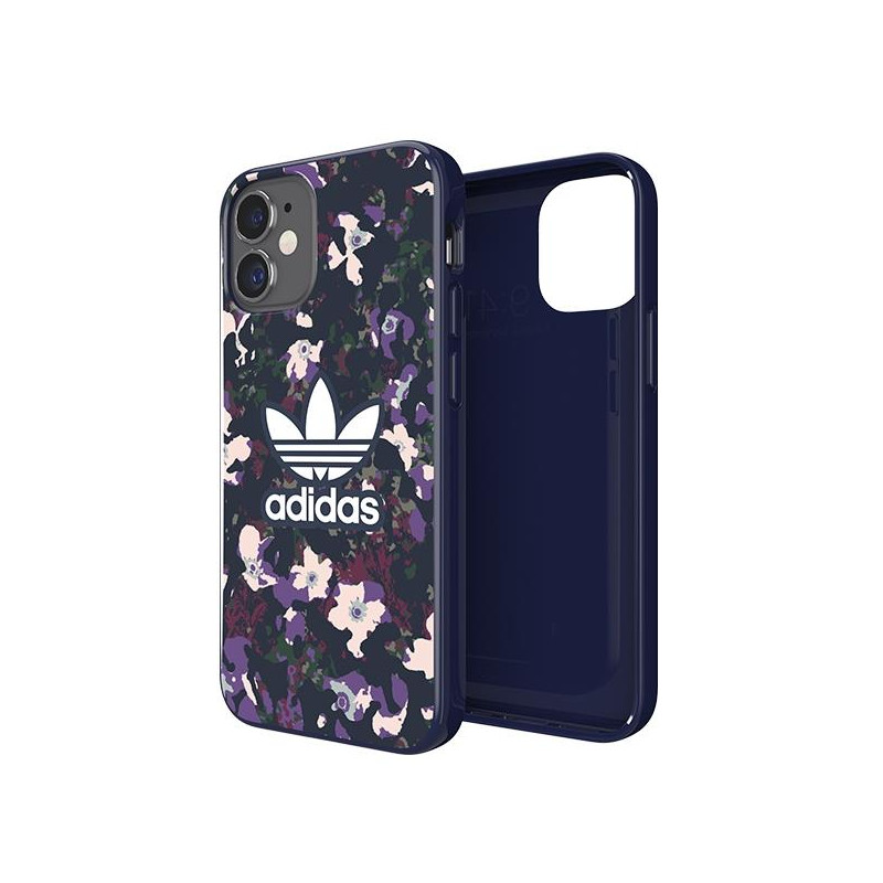 Adidas OR SnapCase Grafinis dėklas iPhone 12 mini - alyvinis
