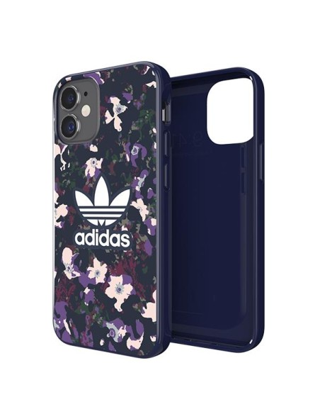 Adidas OR SnapCase Grafinis dėklas iPhone 12 mini - alyvinis Adidas OR SnapCase Grafinis dėklas iPhone 12 mini - alyvinis
