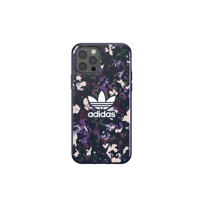 Adidas OR SnapCase Grafinis dėklas skirtas iPhone 12 Pro / iPhone 12 - alyvinė