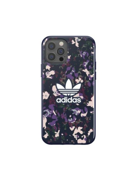 Adidas OR SnapCase Grafinis dėklas skirtas iPhone 12 Pro / iPhone 12 - alyvinė
