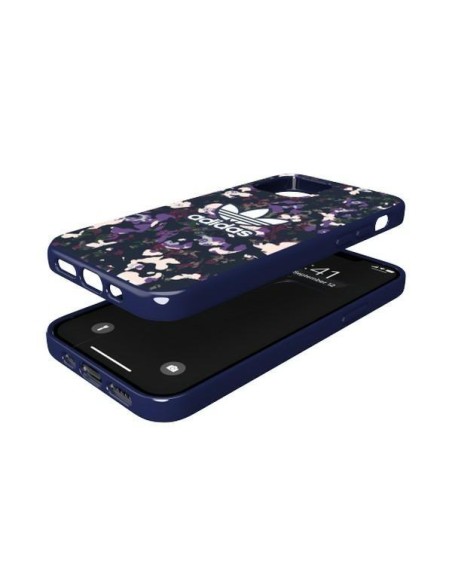 Adidas OR SnapCase Grafinis dėklas skirtas iPhone 12 Pro / iPhone 12 - alyvinė