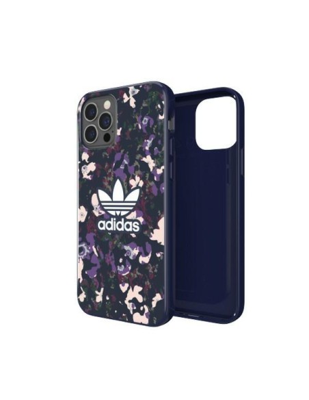 Adidas OR SnapCase Grafinis dėklas skirtas iPhone 12 Pro / iPhone 12 - alyvinė