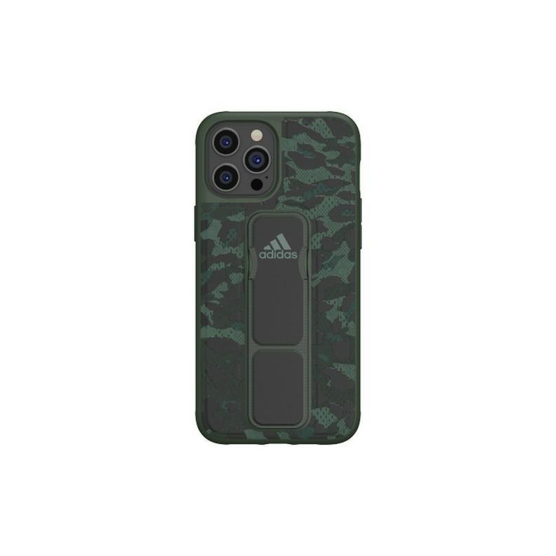 Adidas SP Grip Case Leopard dėklas skirtas iPhone 12 Pro Max - žalias