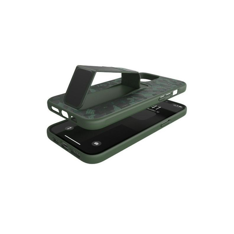 Adidas SP Grip Case Leopard dėklas skirtas iPhone 12 Pro Max - žalias